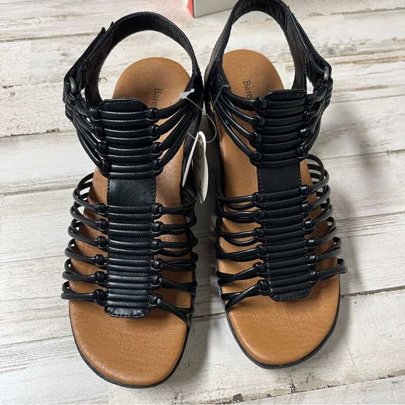 Baretraps® Cageny Casual Strappy Wedge Sandal Black 787772-J Women’s Size 6 - Picture 8 of 9